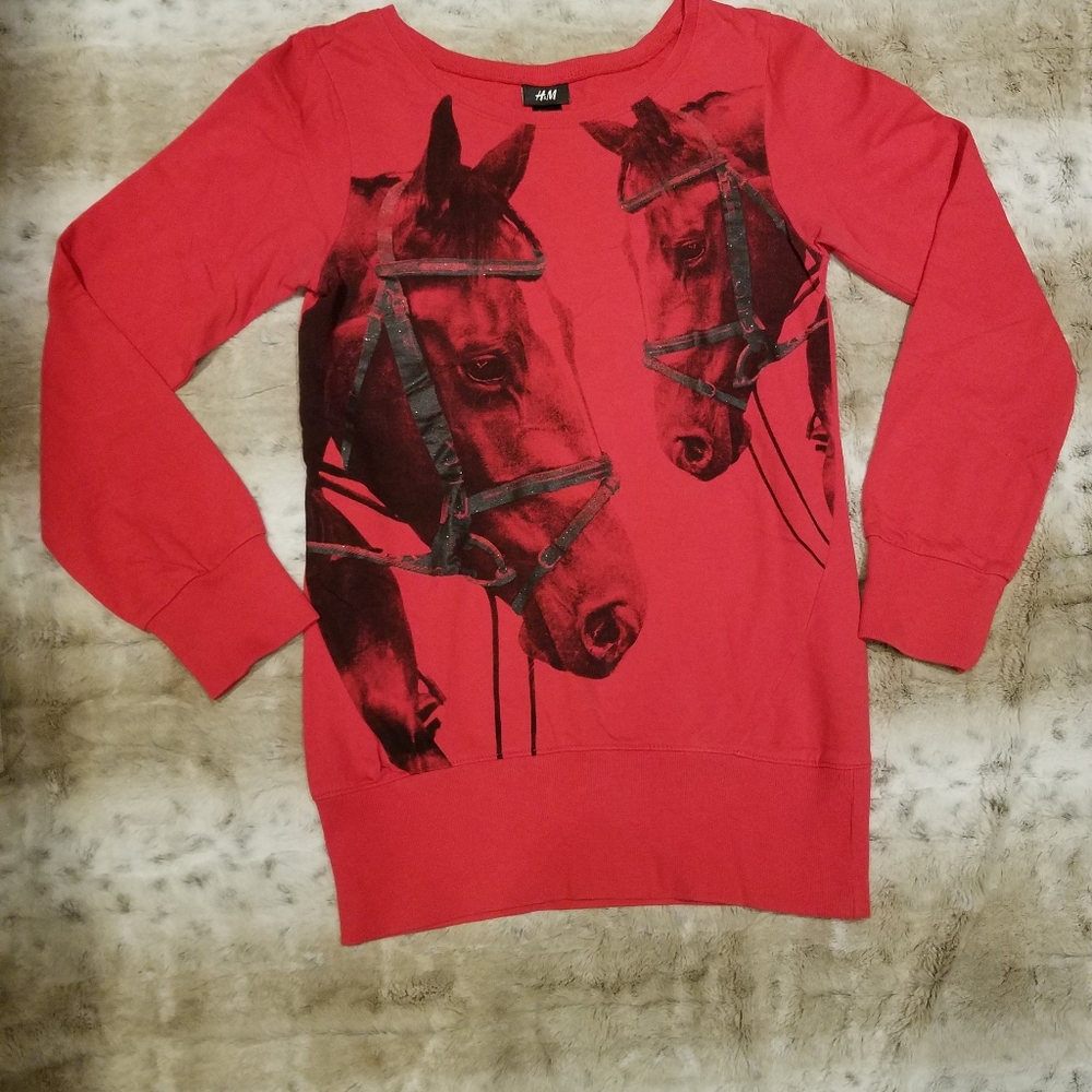Red  sweater